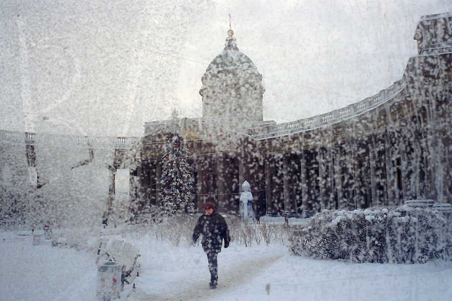 Невский проспект зимой