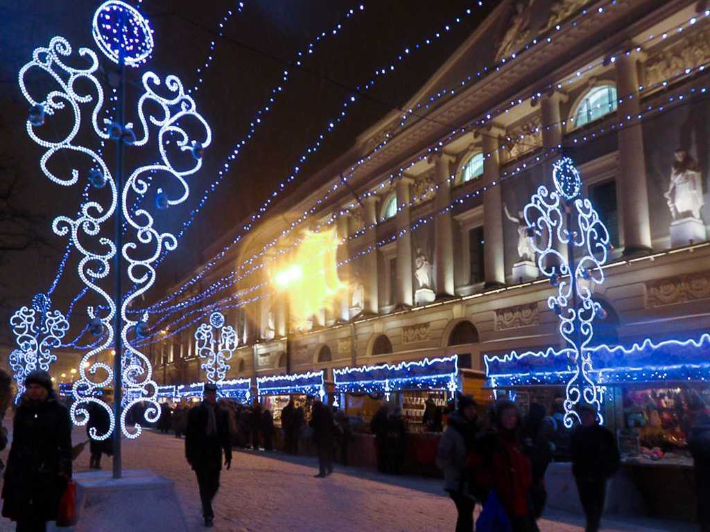 Рождественская ярмарка Петербург