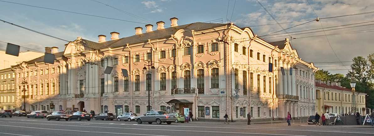 Строгановский дворец в санкт петербурге фото